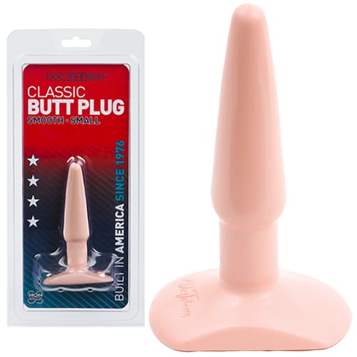 PLUG ANAL DOC JOHNSON CLASSIC BUTT PLUG FLESH SMALL