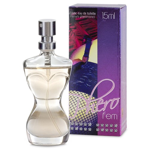 PERFUME COM FEROMONAS PARA MULHER PHEROFEM 15ML