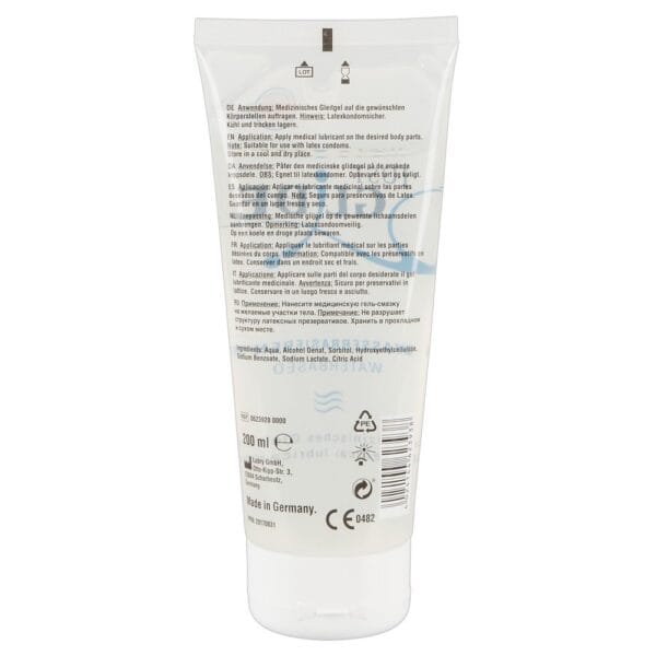 LUBRIFICANTE À BASE DE ÁGUA JUST GLIDE 200ML