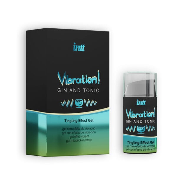 GEL COM VIBRAÇÃO VIBRATION GIN E TÓNICA INTT 15ML