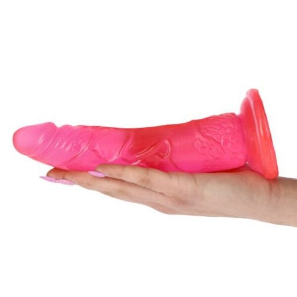 DILDO REAL RAPTURE EARTH FLAVOUR 7” ROSA