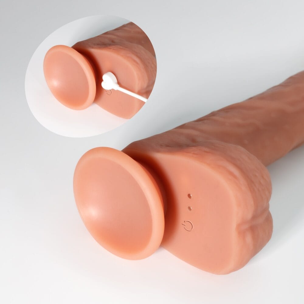 VIBRADOR DE SILICONE LÍQUIDO INVIKTUS VIBE 9 CRUSHIOUS PELE - Image 12