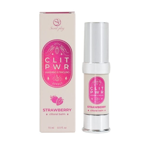 CLIT PWR – BÁLSAMO PARA CLÍTORIS DE MORANGO 15ML SECRET PLAY