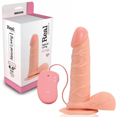 VIBRADOR REALÍSTICO REAL RAPTURE EARTH FLAVOUR 6.5” BRANCO