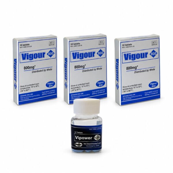 Pack de 3unid Vigour Extra forte oferta 1und Vipower