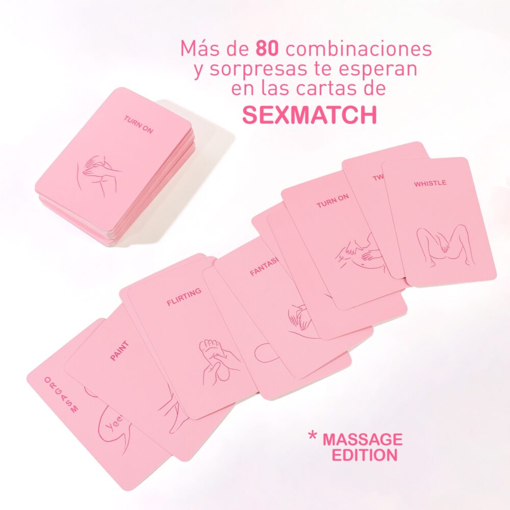 JOGO SEXMATCH MASSAGE EDITION - PT/EN/DE/DE/FR/NL/PT/IT/PL - SECRET PLAY - Image 7