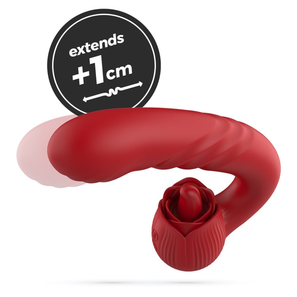VIBRADOR EM ROSA COM IMPULSO OSIRIA CRUSHIOUS - Image 6