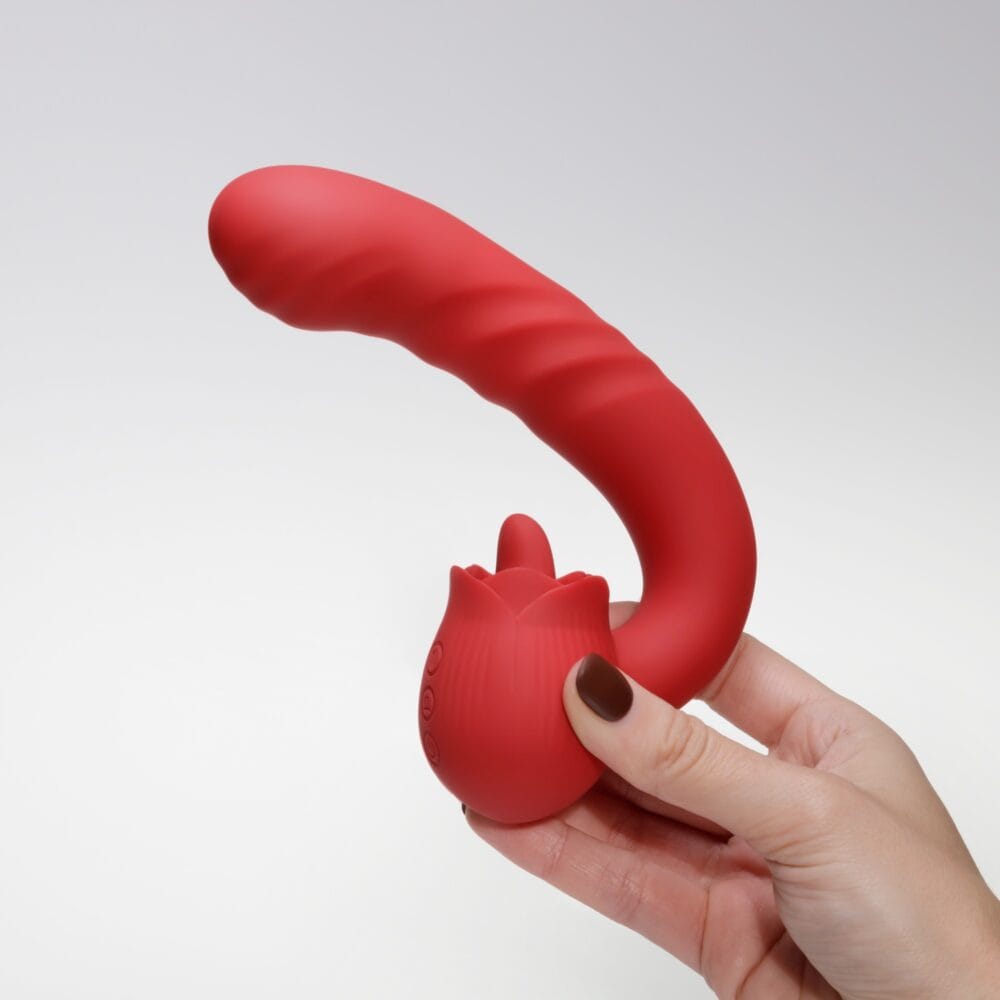 VIBRADOR EM ROSA COM IMPULSO OSIRIA CRUSHIOUS - Image 7