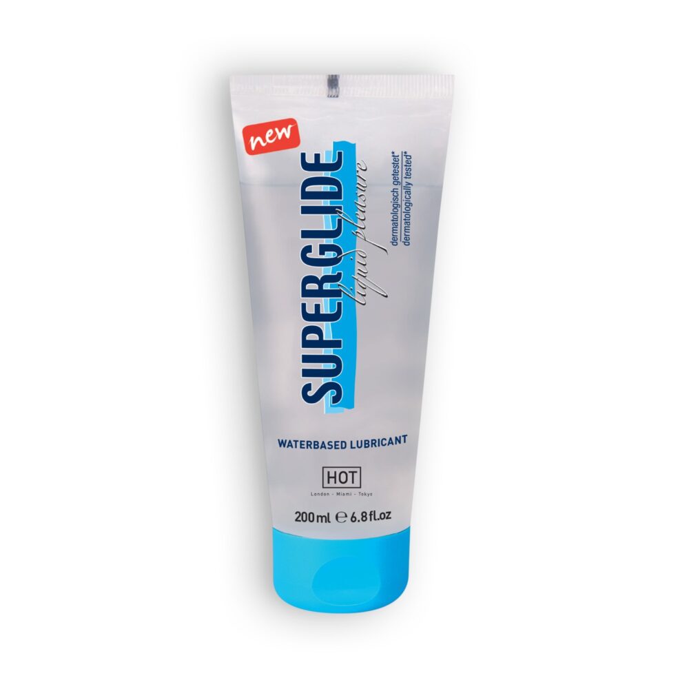 LUBRIFICANTE À BASE DE ÁGUA HOT? SUPERGLIDE 200ML