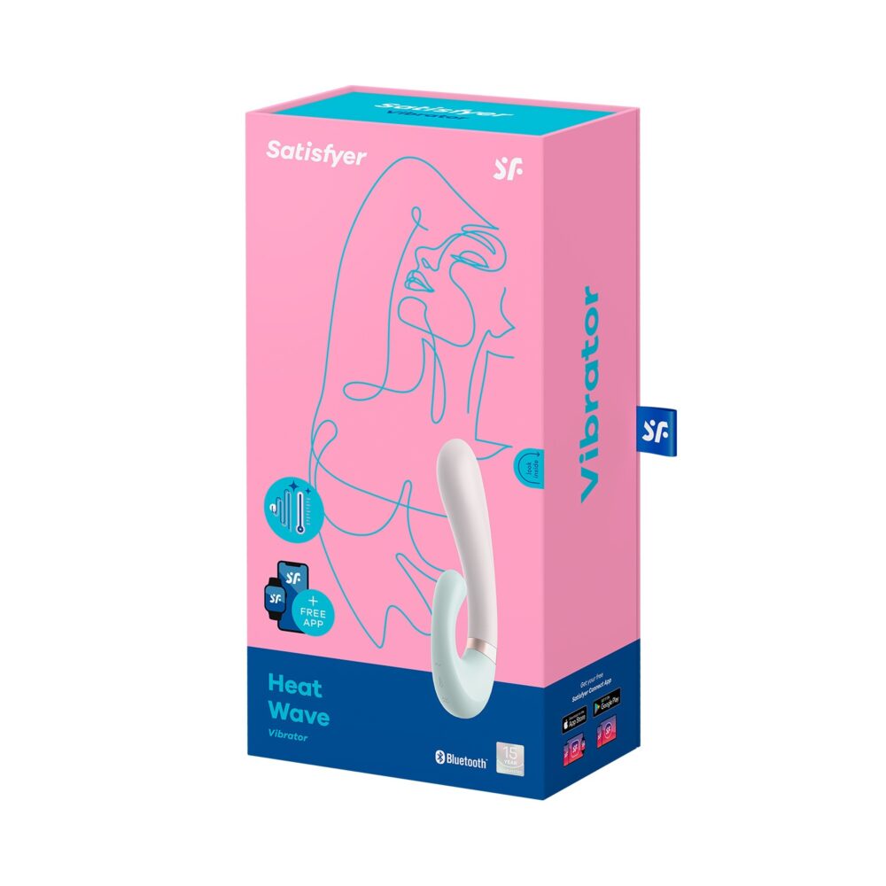 VIBRADOR HEAT WAVE COM APP SATISFYER VERDE - Image 7