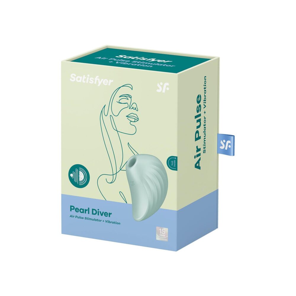 VIBRADOR PEARL DIVER SATISFYER VERDE - Image 6