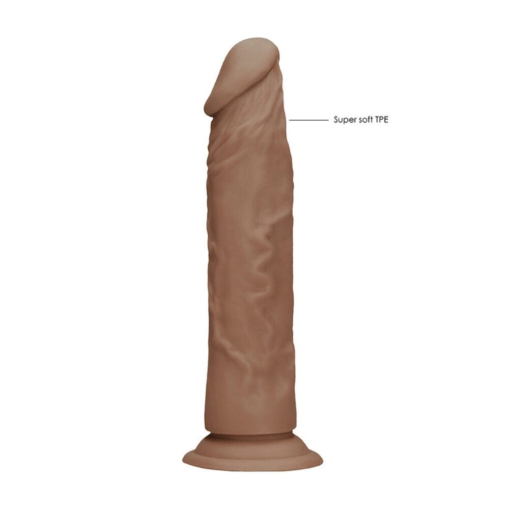 DILDO SEM TESTÍCULOS TAN 7 / 17 CM REALROCK - Image 6