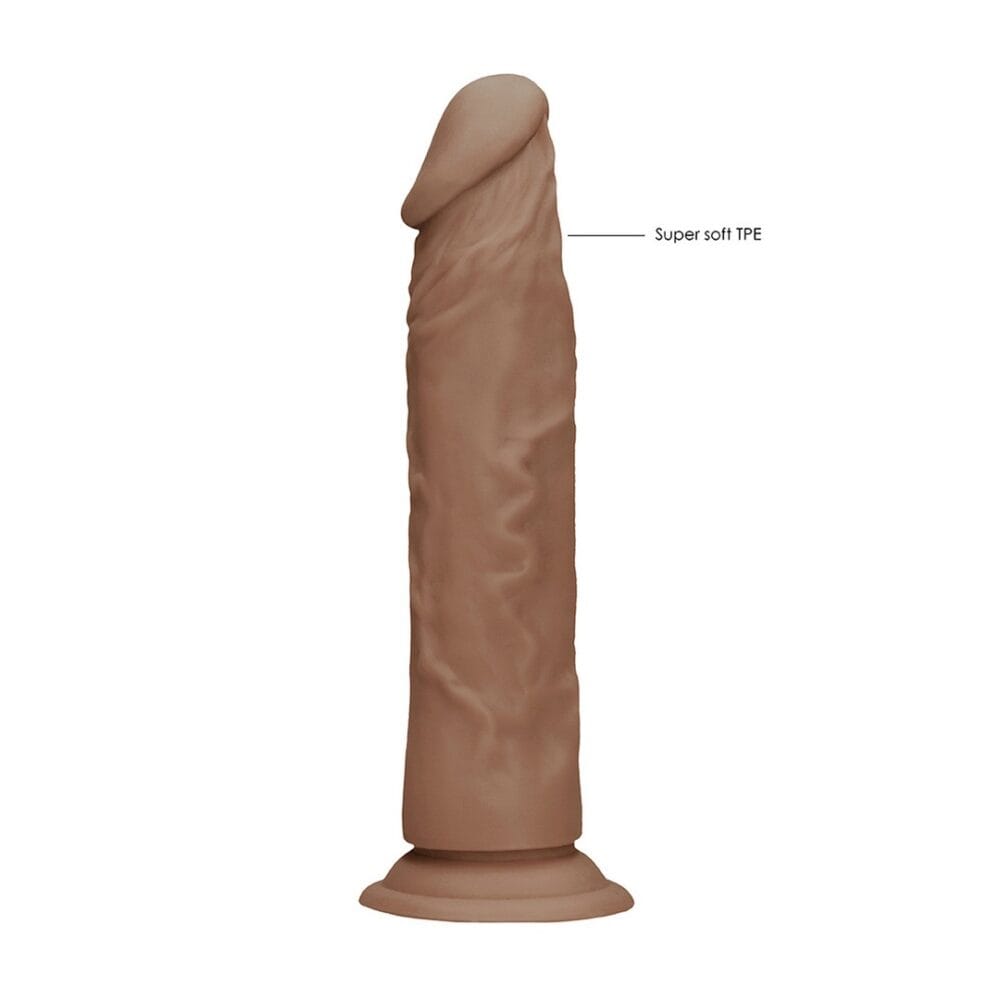 DILDO SEM TESTÍCULOS TAN 8 / 20 CM REALROCK - Image 6