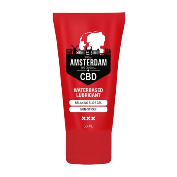 LUBRIFICANTE À BASE DE ÁGUA ORIGINAL CBD FROM AMSTERDAM 2 FL OZ 50 ML PHARMQUESTS
