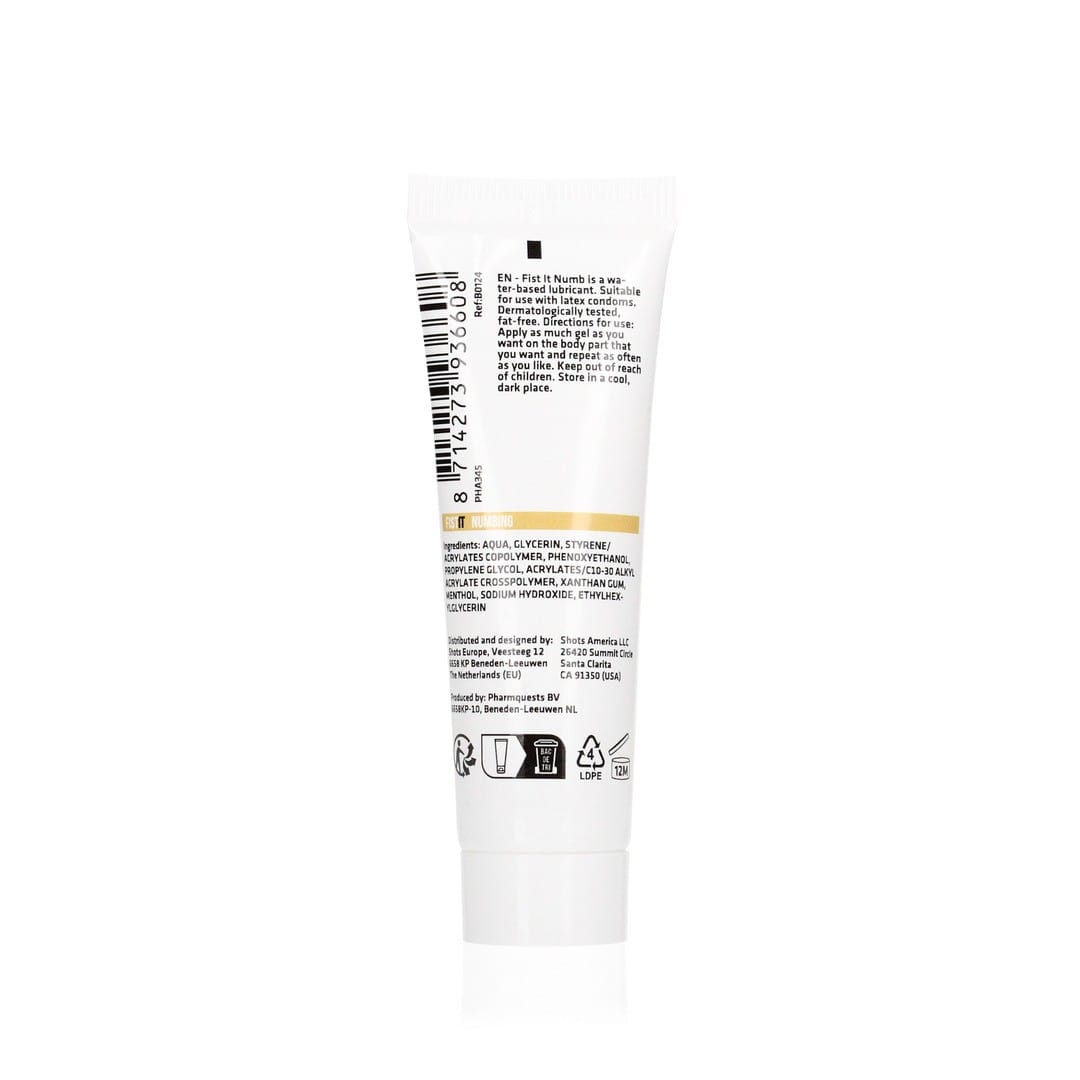 LUBRIFICANTE PARA FISTING NUMBING 0.8 FL OZ 25 ML FIST IT - Image 2
