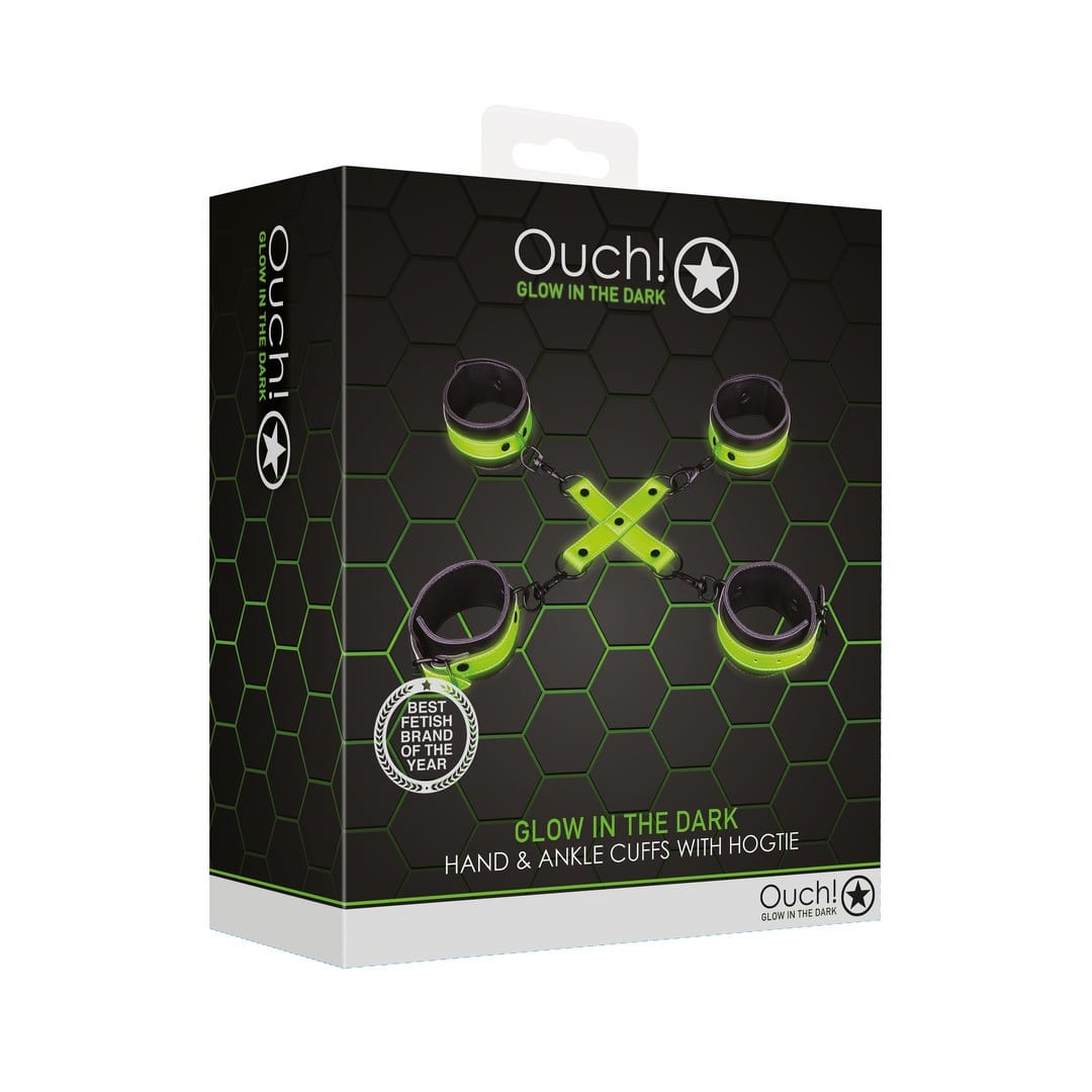ALGEMAS PARA PULSOS E TORNOZELOS COM HOGTIE GLOW IN THE DARK OUCH! - Image 2
