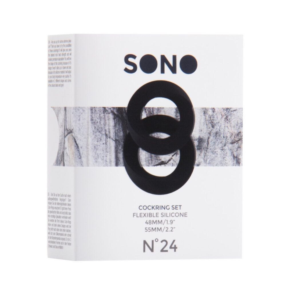 CONJUNTO DE 2 ANÉIS PARA O PÉNIS OUCH! - Image 2