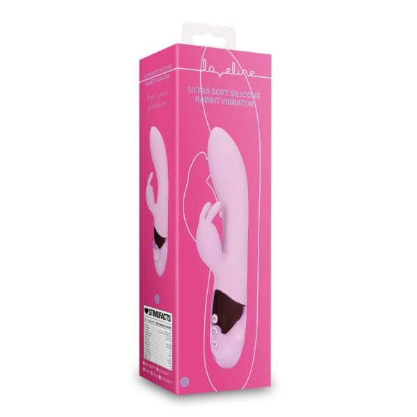 VIBRADOR RABBIT ULTRA SOFT SILICONE EXOTIC FUCSHSIA LOVELINE