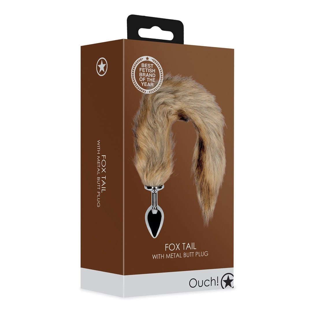 PLUG ANAL COM CAUDA DE RAPOSA CASTANHA OUCH! - Image 2