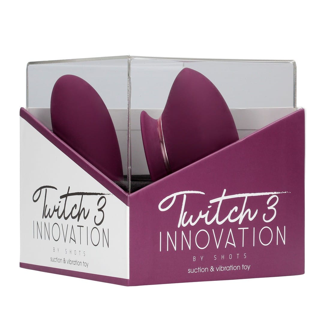 TWITCH 3 VIBRADOR RECARREGÁVEL E SUCÇÃO BORDÔ INNOVATION - Image 2