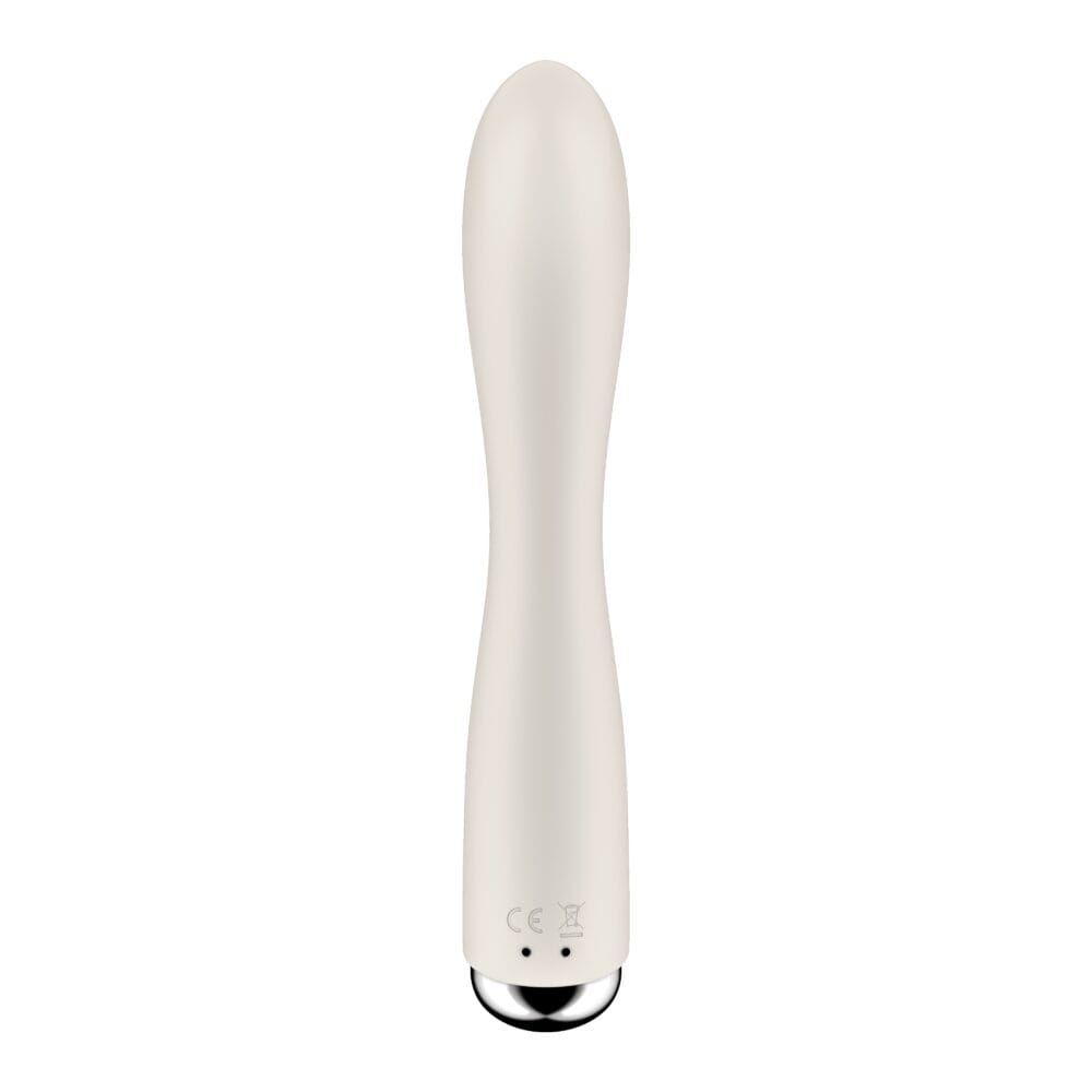 VIBRADOR SPINNING RABBIT 1 BEGE SATISFYER - Image 5