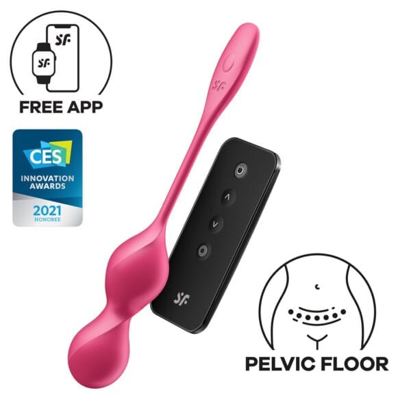 BOLAS LOVE BIRDS 2 – KEGEL EXERCISES AND G-SPOT STIMULATION – ROSA SATISFYER