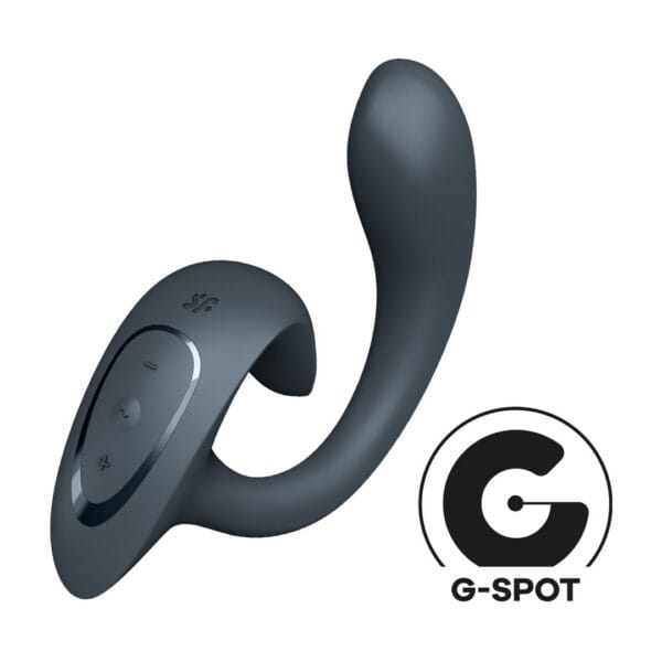 VIBRADOR G FOR GODDESS 1 – CINZA ESCURO SATISFYER