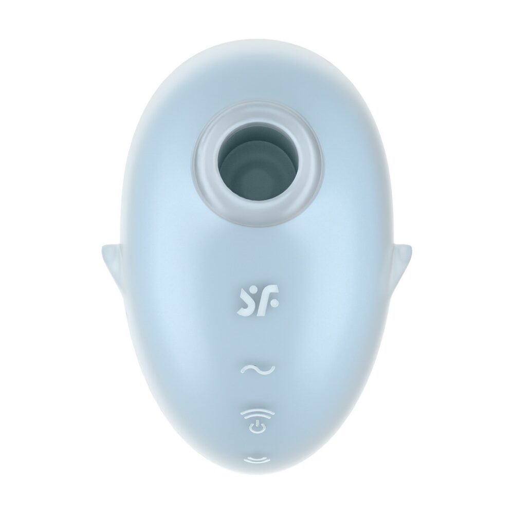 VIBRADOR CUTIE GHOST - AIR PULSE VIBRATOR - AZUL SATISFYER - Image 4