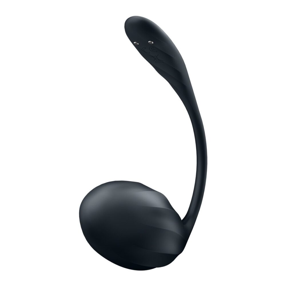 OVO VIBRATÓRIO COM APLICAÇÃO RIBBED PETAL CONNECT APP PRETO SATISFYER - Image 4