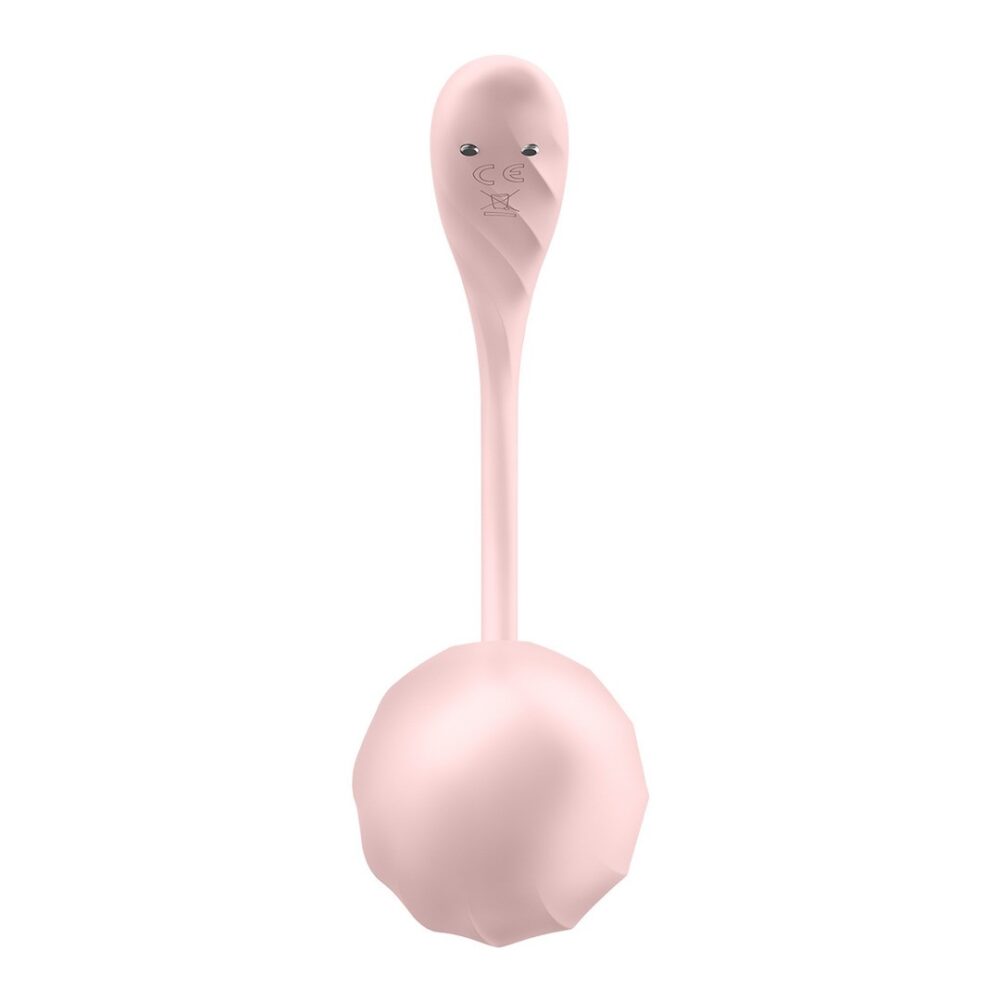 OVO VIBRATÓRIO COM APLICAÇÃO RIBBED PETAL CONNECT APP ROSA SATISFYER - Image 3