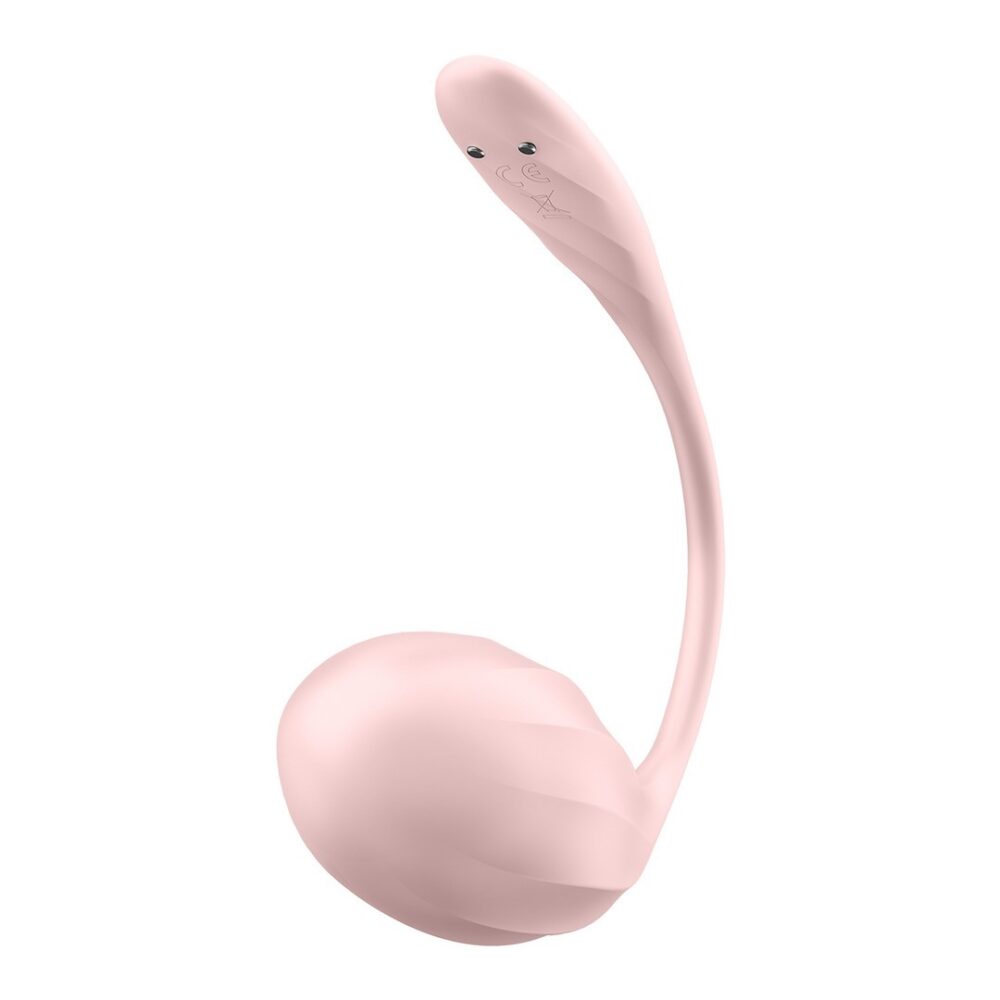 OVO VIBRATÓRIO COM APLICAÇÃO RIBBED PETAL CONNECT APP ROSA SATISFYER - Image 4