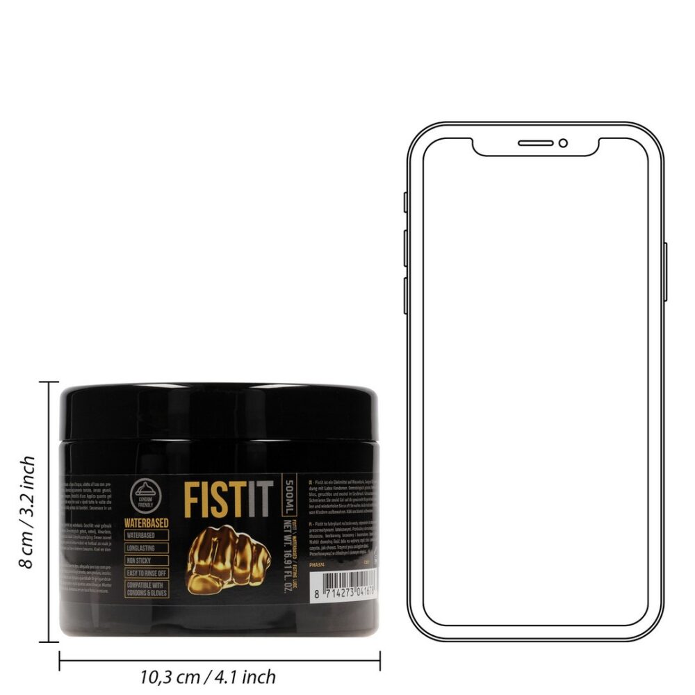 LUBRIFICANTE À BASE DE ÁGUA PARA FISTING 17 FL OZ 500 ML FIST IT - Image 6