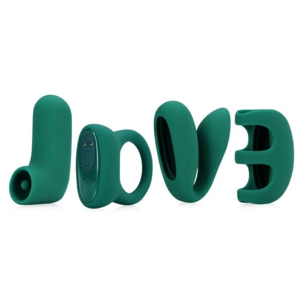 CONJUNTO DE BALA COM 4 ACESSÓRIOS LOVE’ (S)EXPLORE VERDE LOVELINE