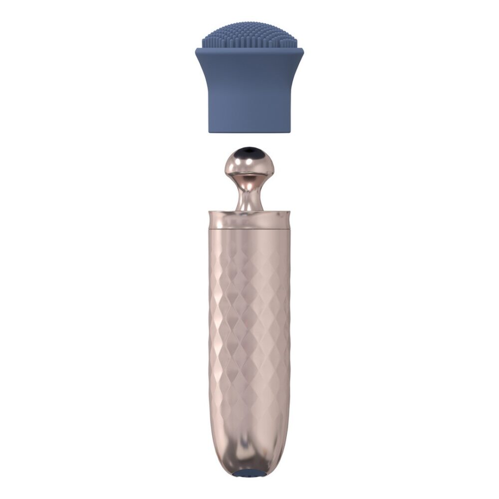 VIBRADOR THE THRILL10 SPEED INTERCHANGEABLE AZUL LOVELINE - Image 4