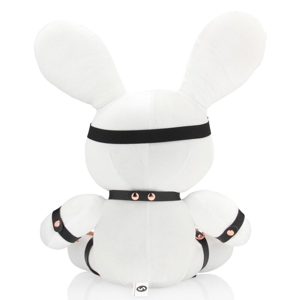COELHO GRANDE BONDAGE AVELUDADO BRANCO S-LINE - Image 2