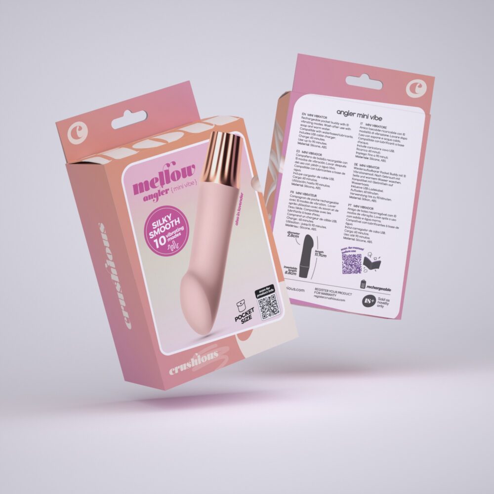 MINI VIBRADOR MELLOW ANGLER ROSA CRUSHIOUS - Image 6