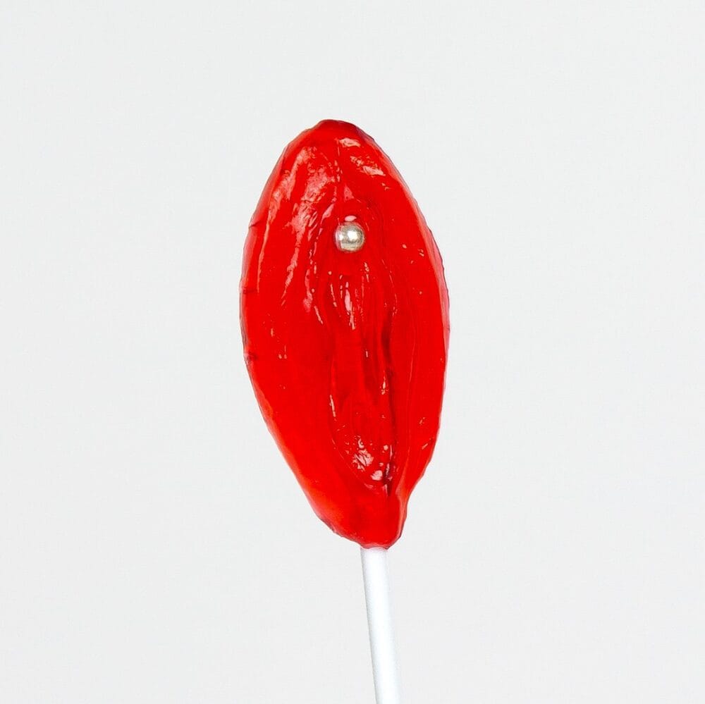 CHUPA-CHUPA DE GOMA EM FORMA DE VULVA SECRET PLAY - Image 3