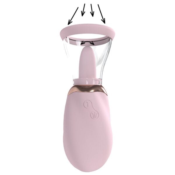 BOMBA RECARREGÁVEL PARA VULVA E SEIOS BOOST ROSA PUMPED