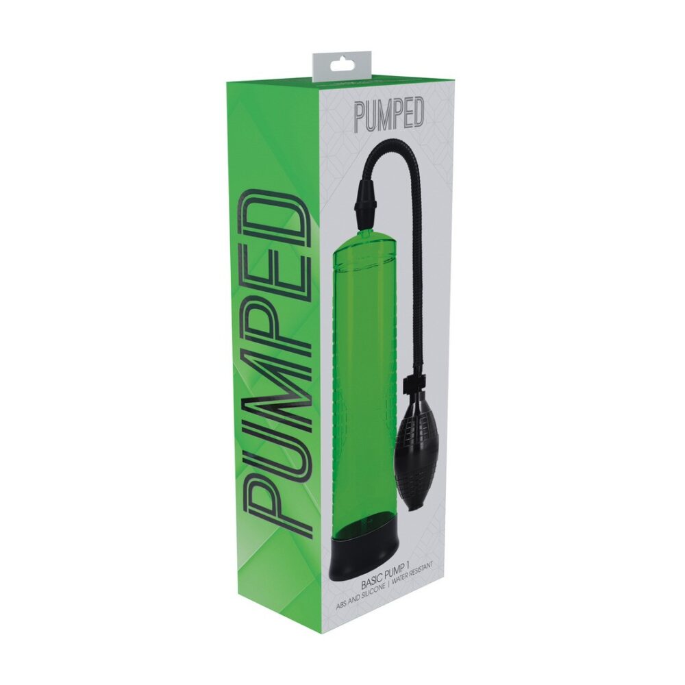 BOMBA PARA O PÉNIS BASIC PUMP 1 VERDE PUMPED - Image 2