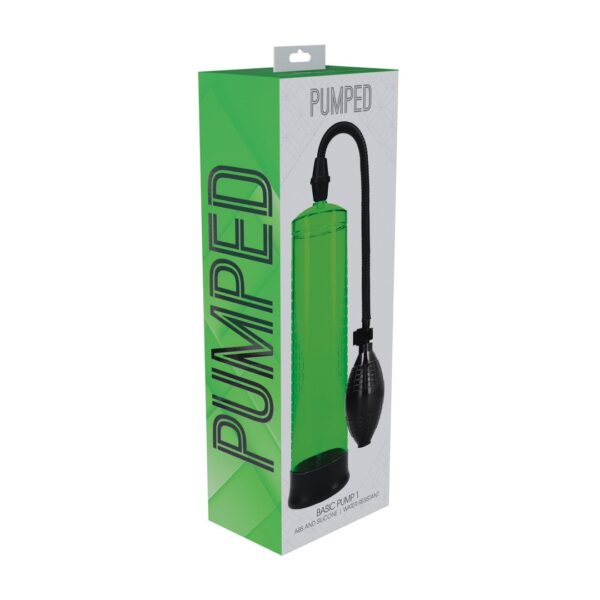 BOMBA PARA O PÉNIS BASIC PUMP 1 VERDE PUMPED