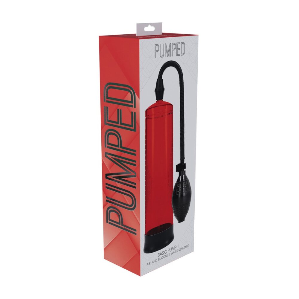 BOMBA PARA O PÉNIS BASIC PUMP 1 VERMELHO PUMPED - Image 2