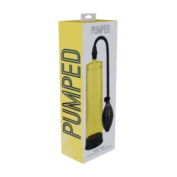 BOMBA PARA O PÉNIS BASIC PUMP 1 AMARELO PUMPED