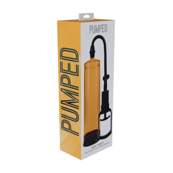 BOMBA PARA O PÉNIS BASIC PUMP 2 LARANJA PUMPED