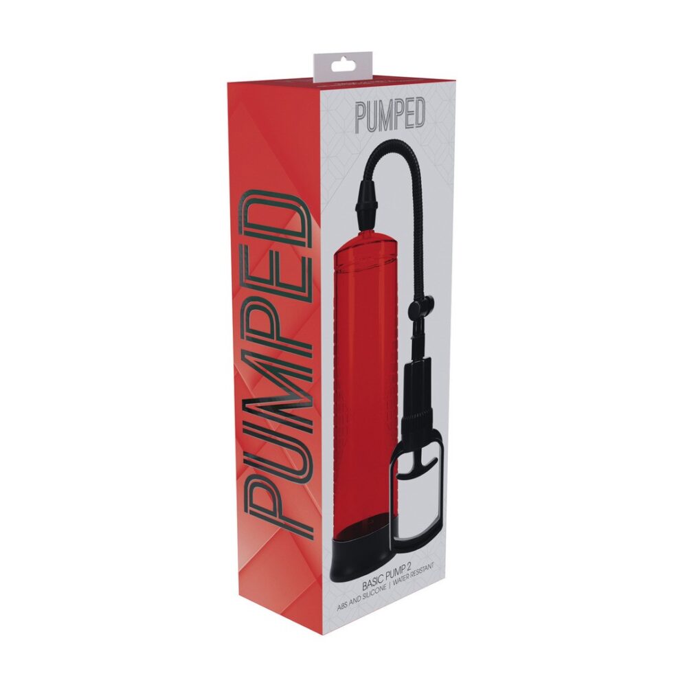 BOMBA PARA O PÉNIS BASIC PUMP 2 VERMELHO PUMPED - Image 2