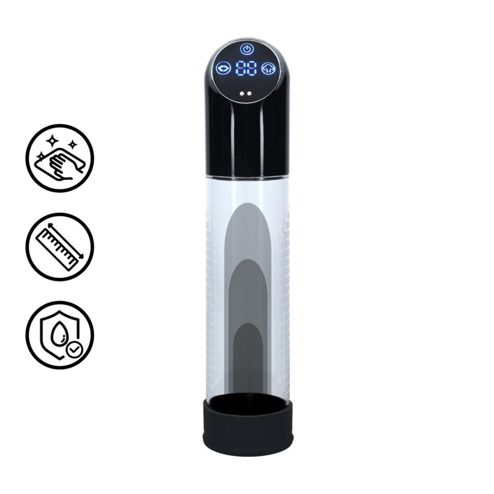 BOMBA AUTOMÁTICA PARA PÉNIS PRETA PUMPED