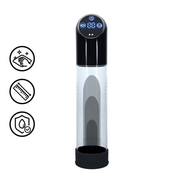 BOMBA AUTOMÁTICA PARA PÉNIS PRETA PUMPED