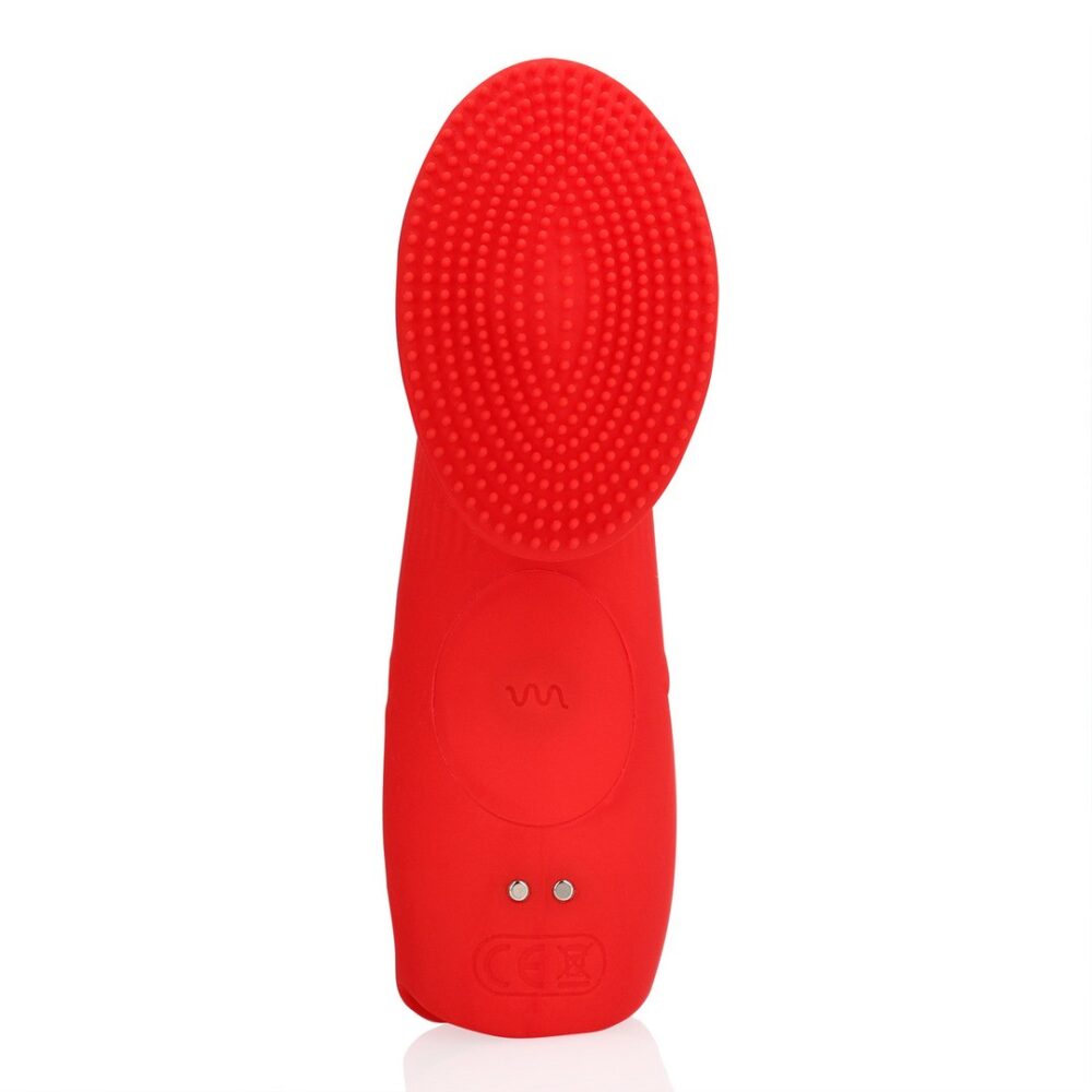 VIBRADOR DE DEDO COM TEXTURA SUNRISE RED LOVELINE - Image 4