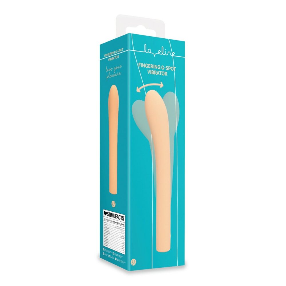 VIBRADOR DE PONTO G PEACH FUZZ LOVELINE - Image 2