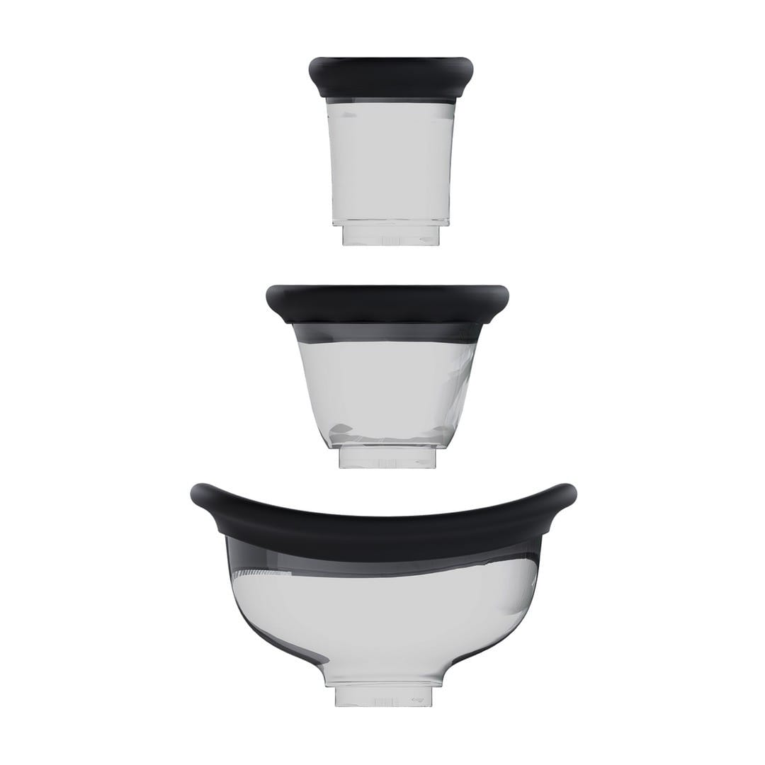 BOMBA PARA VULVA E SEIOS DAZZLING PRETA PUMPED - Image 4