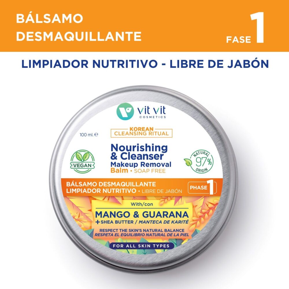 BÁLSAMO NUTRITIVO E DESMAQUILHANTE KOREAN BEAUTY 100ML VIT VIT COSMETICS - Image 3